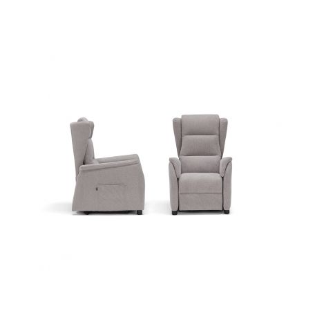 POLTRONA ELEVABILE A 2 MOTORI DENIM