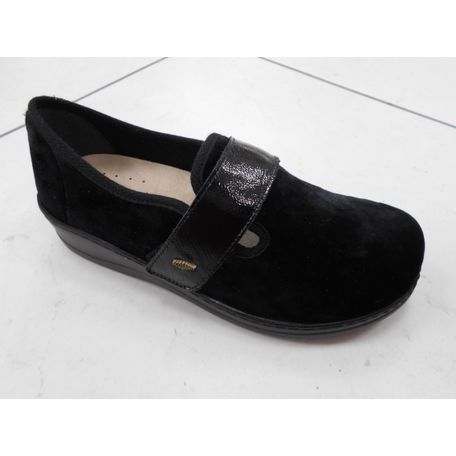 ECOSANIT CIABATTA DONNA GALLES NERO 113170