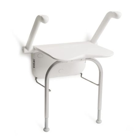 RELAX SEDILE DA DOCCIA CON BRACCIOLI E GAMBE DI SUPPORTO