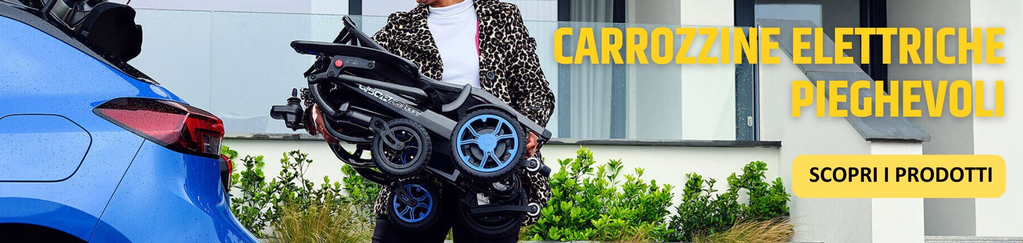 Carrozzine elettriche pieghevoli