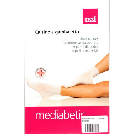 MEDI MEDIABETIC CALZINO CORTO PER PIEDE DIABETICO