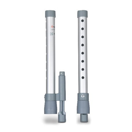 GAMBE CON SISTEMA AUTOBLOCCANTE PER DEAMBULATORE - PAIO