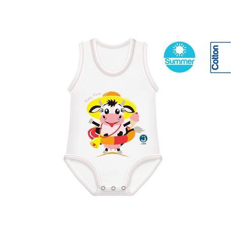 J-BIMBO BODY ELASTICIZZATO 0-36 MESI FRESCO COTONE BABY FARM