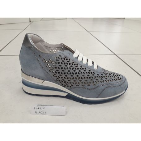 LOREN SCARPA DONNA FORATA CON LACCI A1052.86P